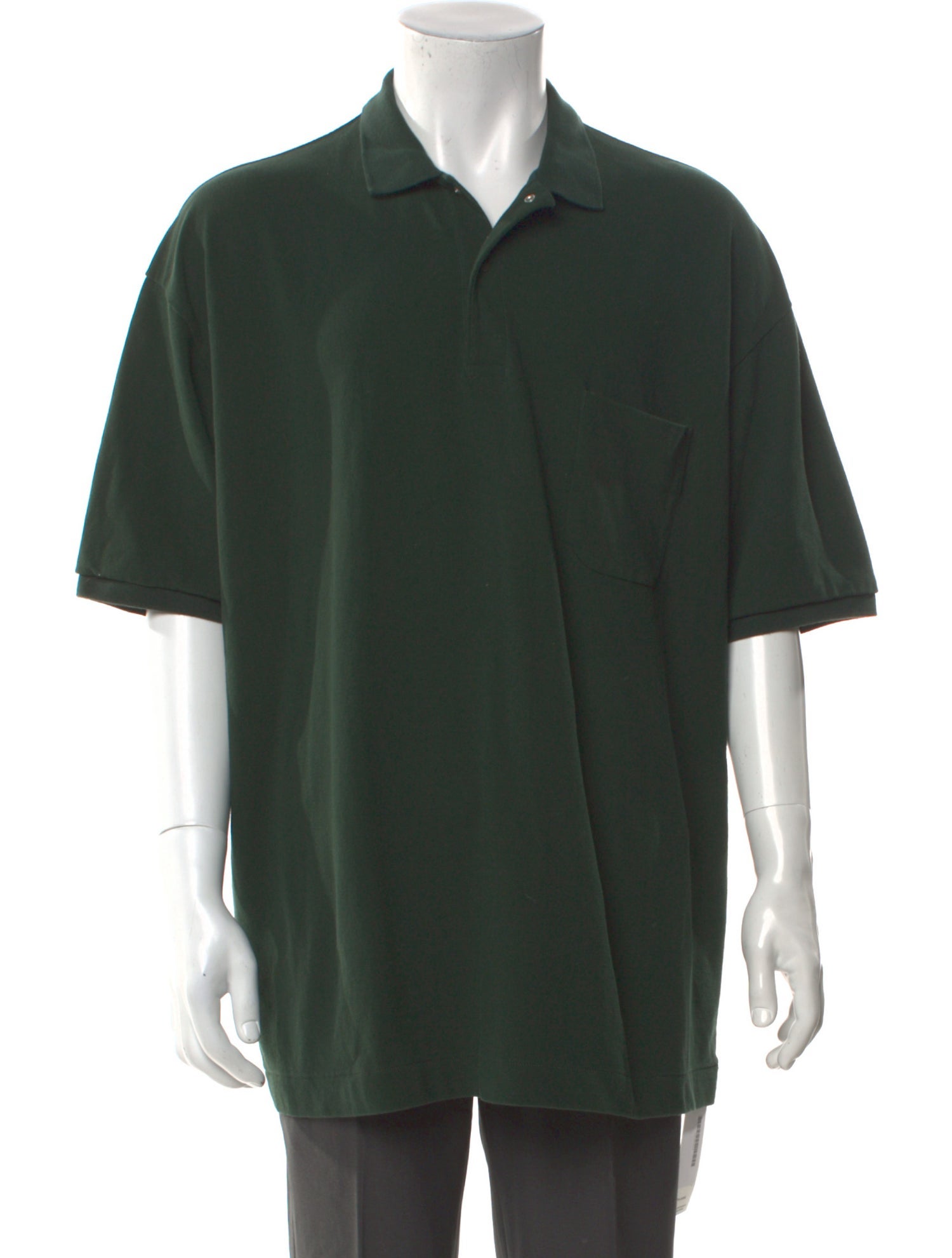 Nanamica Collar Three-Quarter Sleeve Polo Shirt